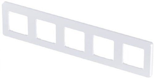 Рамка универсальная Legrand Inspiria 5-м. жемчуг фото Рамка универсальная Legrand Inspiria 5-м. жемчуг картинка